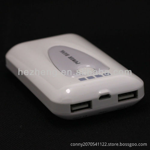 6600mAH logo branded back up battery power bank for s4
